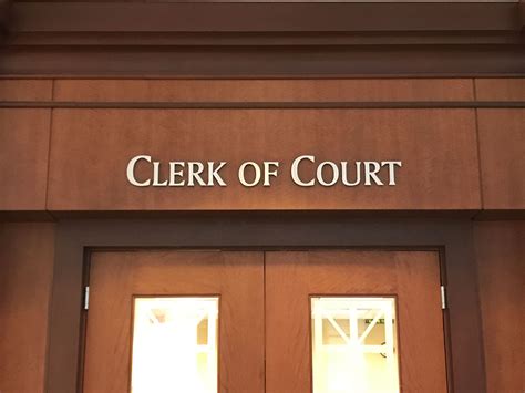 Office of the Clerk of Courts .